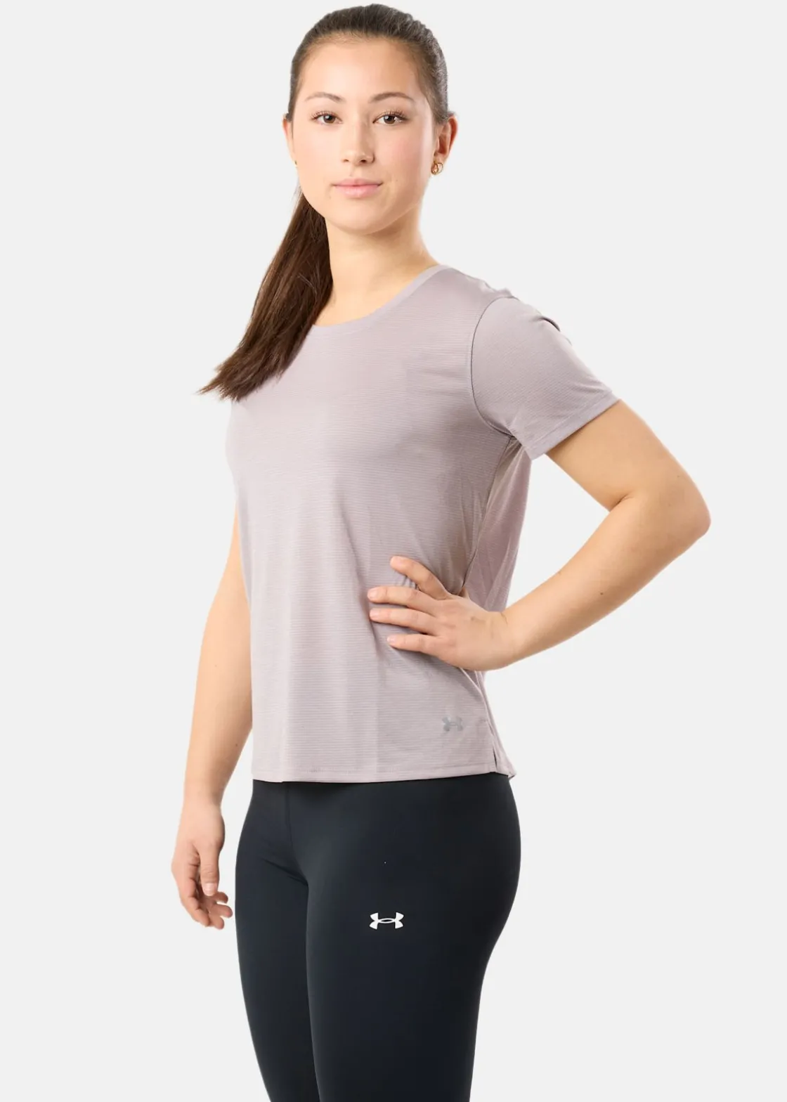 Under Armour UA Launch Shortsleeve Tetra Gray