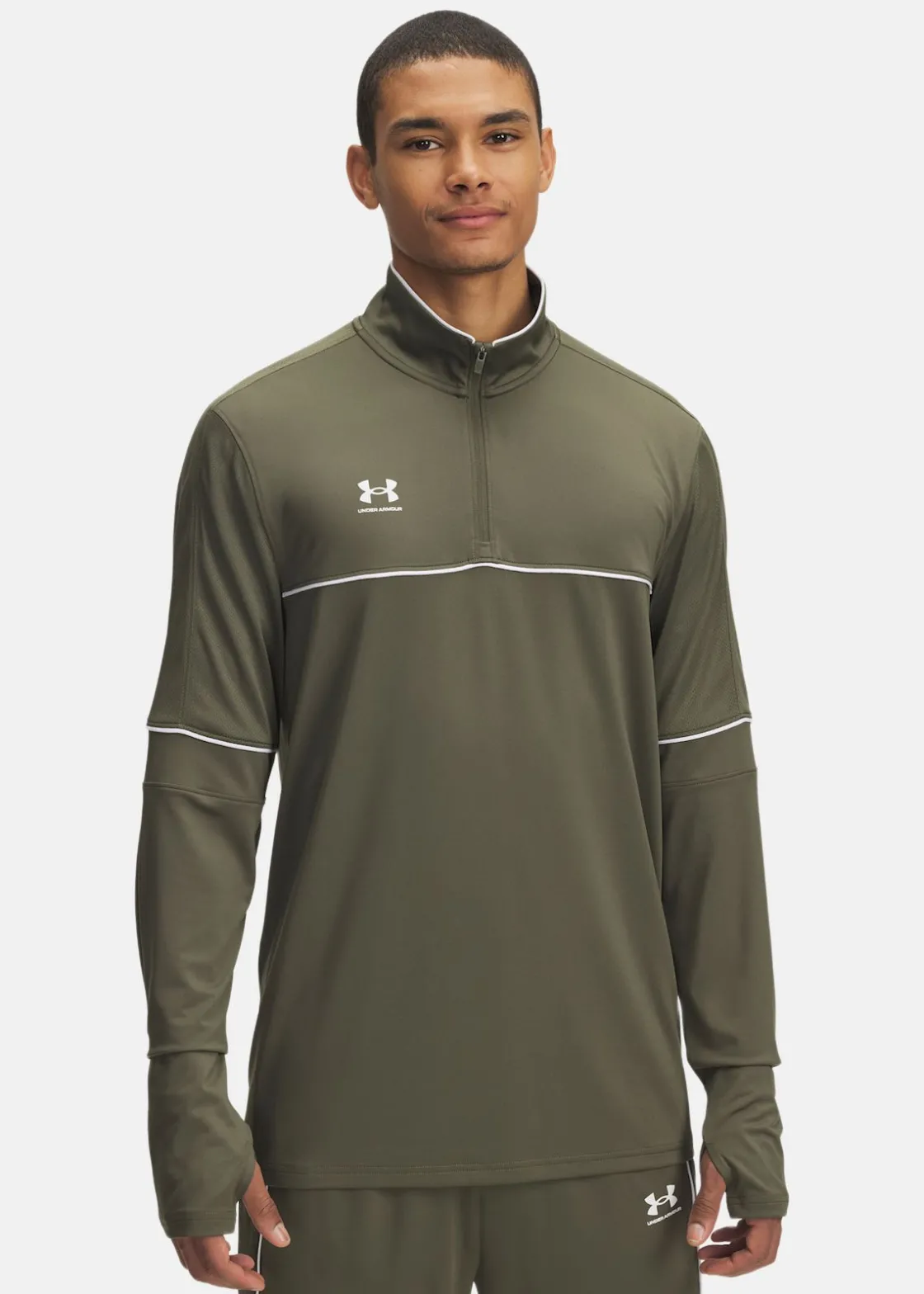 Discount Under Armour UA M Challenger Training QZ Marine OD Green