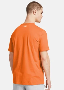 Hot Under Armour UA M SPORTSTYLE LC SS Orange