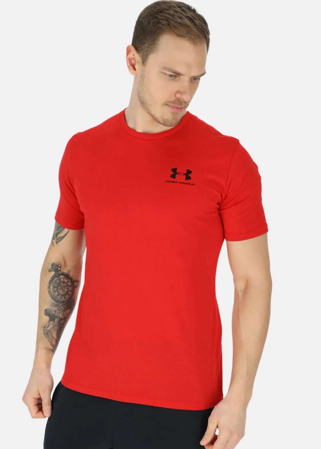 Best Under Armour UA M SPORTSTYLE LC SS Red