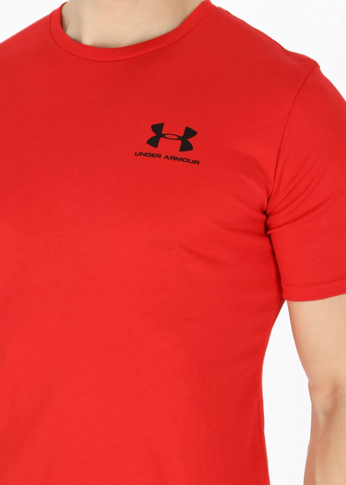 Best Under Armour UA M SPORTSTYLE LC SS Red