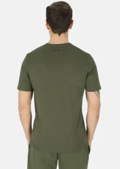 Sale Under Armour UA M SPORTSTYLE LC SS Marine OD Green