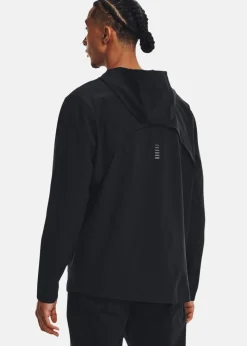 New Under Armour UA OutRun the STORM Jacket Black
