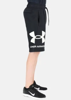 Discount Under Armour UA Rival Flc Big Logo Shorts Black
