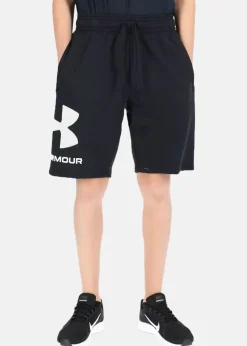 Discount Under Armour UA Rival Flc Big Logo Shorts Black