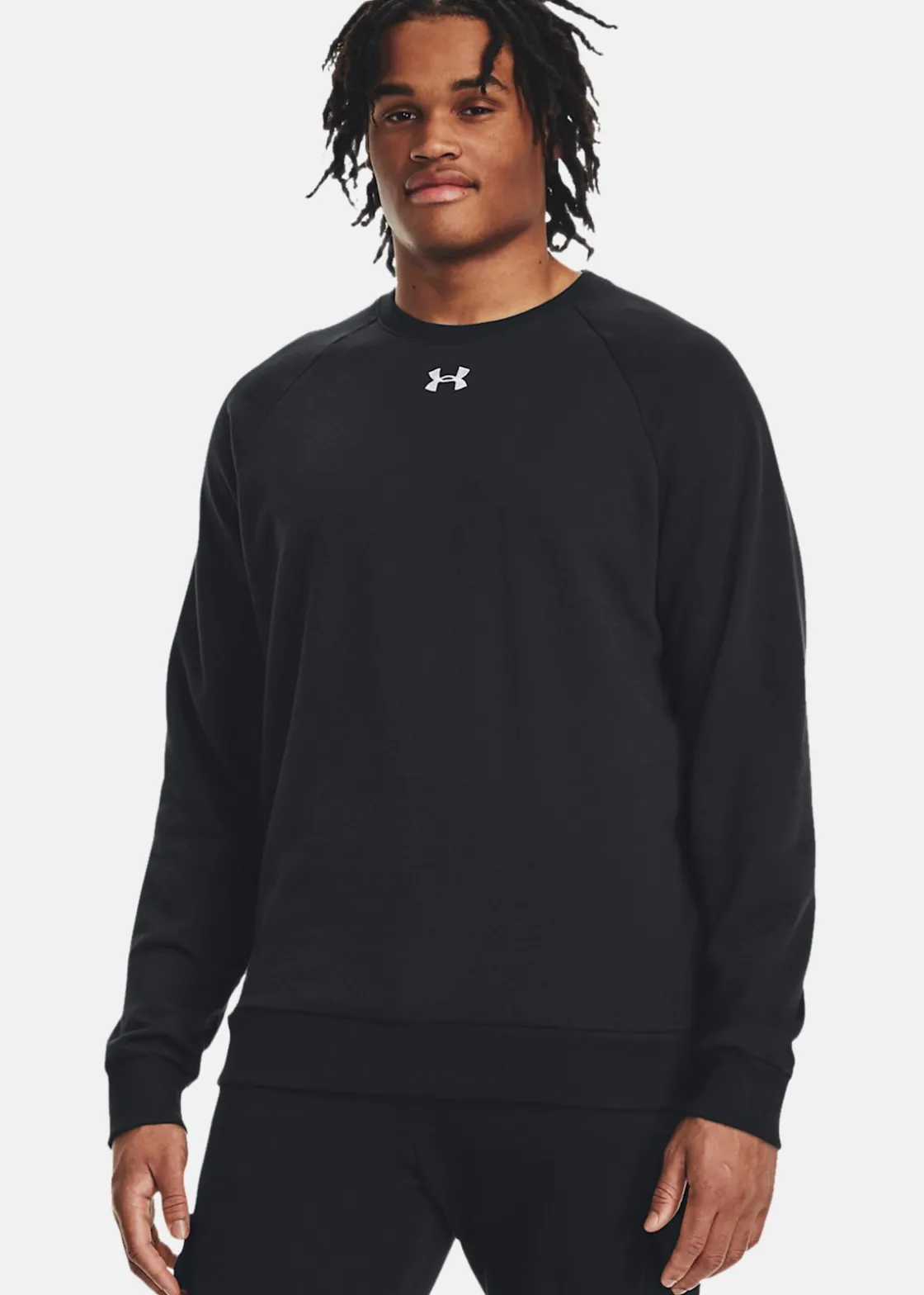 Sale Under Armour UA Rival Fleece Crew Black