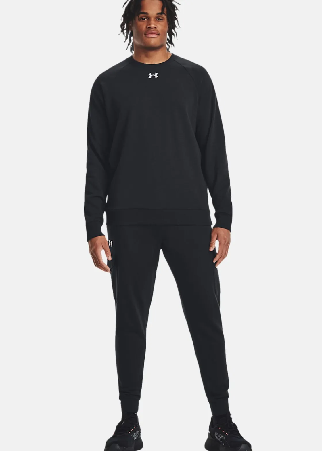 Sale Under Armour UA Rival Fleece Crew Black