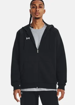 Under Armour UA Rival Fleece FZ Hoodie Black