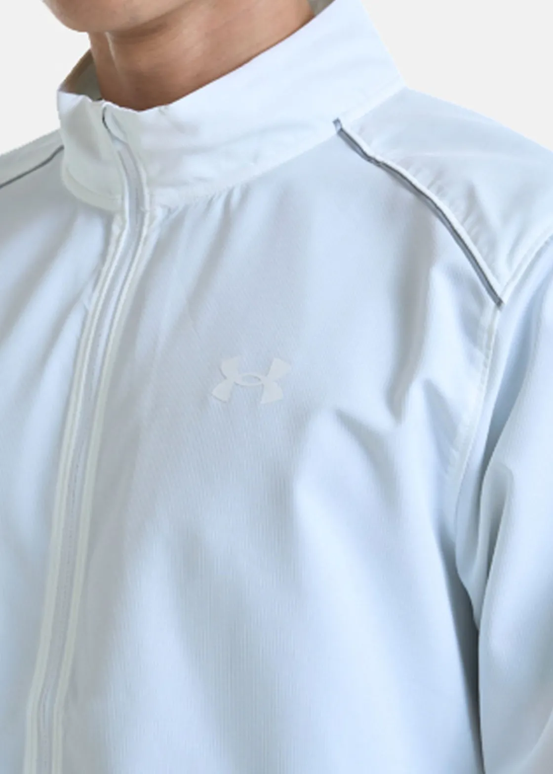 Outlet Under Armour UA STORM RUN JACKET WHITE