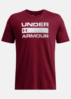 Best Under Armour UA TEAM ISSUE WORDMARK SS Cardinal