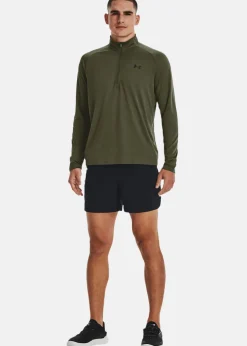 New Under Armour UA Tech 2.0 1/2 Zip Marine OD Green