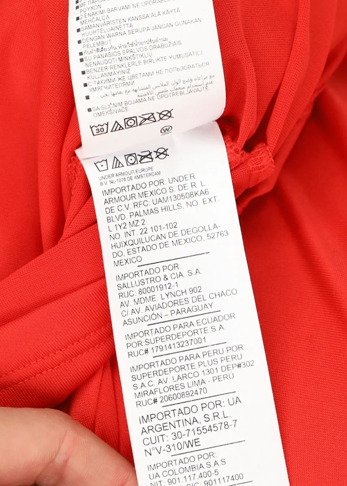 Under Armour UA Tech 2.0 SS Tee RED