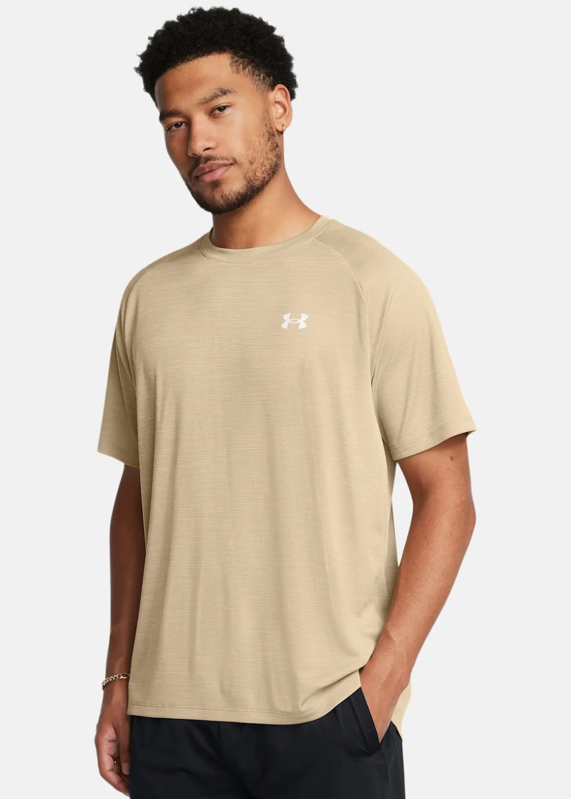 Sale Under Armour UA Tech Textured SS City Khaki