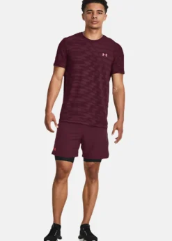 Sale Under Armour UA Vanish Woven 6in Shorts Dark Maroon
