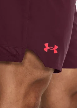 Sale Under Armour UA Vanish Woven 6in Shorts Dark Maroon