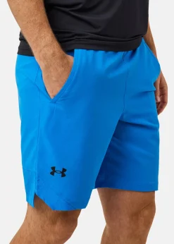 Online Under Armour UA Vanish Woven 8in Shorts Blue Atlantis