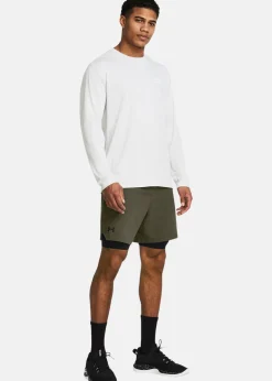 Clearance Under Armour UA Vanish Woven 2in1 Sts Marine OD Green