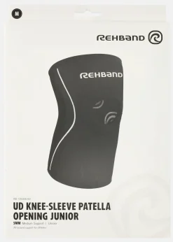 Hot Rehband UD Knee-Sleeve Patella Open Jr Black