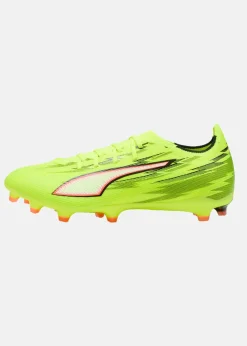 Hot Puma ULTRA 6 MATCH FG/AG Yellow Alert-PUMA Black-Glowing Red-Lime Squeeze