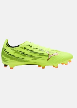 Hot Puma ULTRA 6 MATCH FG/AG Yellow Alert-PUMA Black-Glowing Red-Lime Squeeze