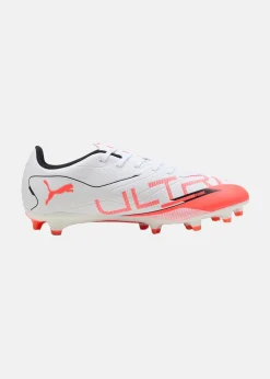 New Puma ULTRA 5 PLAY FG/AG PUMA White-PUMA Black-Glowing Red