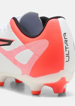 New Puma ULTRA 5 PLAY FG/AG PUMA White-PUMA Black-Glowing Red