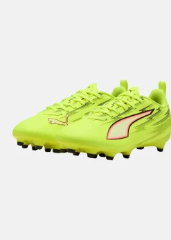 Sale Puma ULTRA 6 PLAY FG/AG Jr Yellow Alert-PUMA Black-Glowing Red-Lime Squeeze