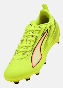 Sale Puma ULTRA 6 PLAY FG/AG Jr Yellow Alert-PUMA Black-Glowing Red-Lime Squeeze