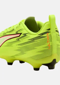 Sale Puma ULTRA 6 PLAY FG/AG Jr Yellow Alert-PUMA Black-Glowing Red-Lime Squeeze