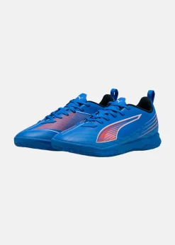 Puma ULTRA 6 PLAY IT Jr Ultra Blue-PUMA White-Glowing Red
