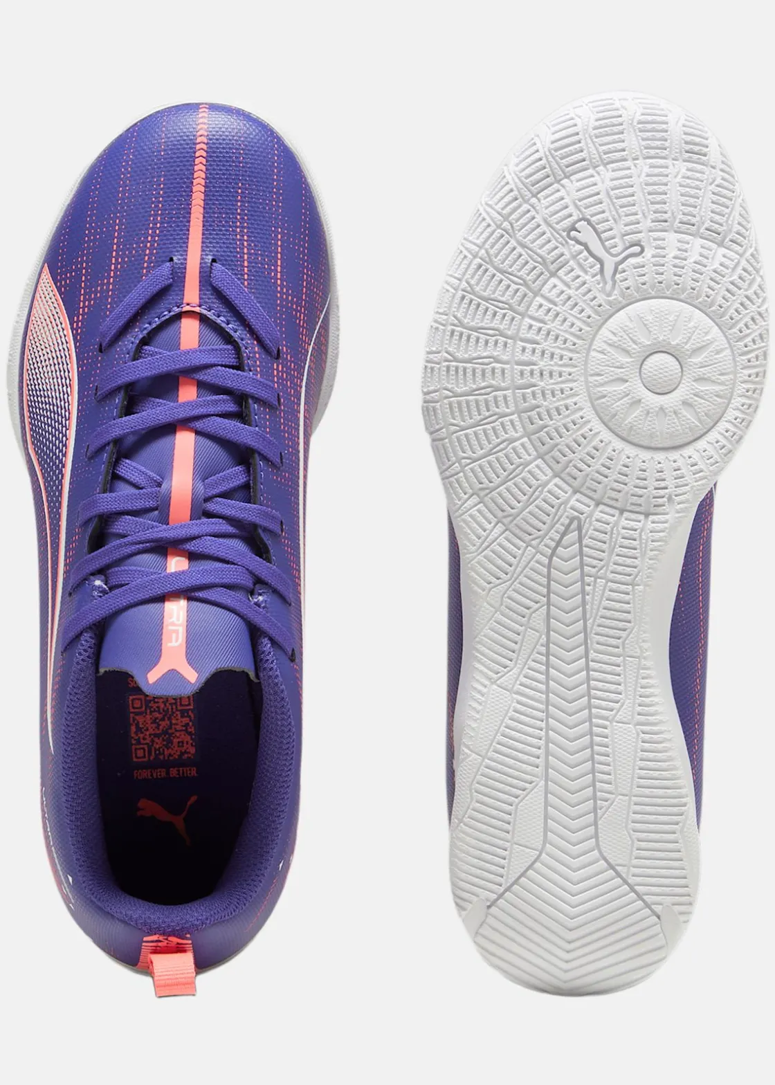 New Puma ULTRA 5 PLAY IT Jr Lapis Lazuli-PUMA White-Sunset Glow