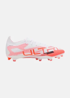 Online Puma ULTRA 5 PRO FG/AG PUMA White-PUMA Black-Glowing Red