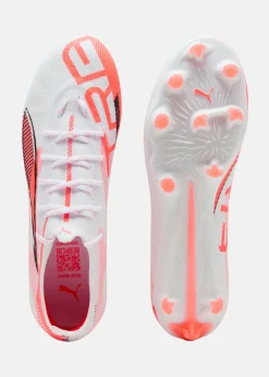 Online Puma ULTRA 5 PRO FG/AG PUMA White-PUMA Black-Glowing Red