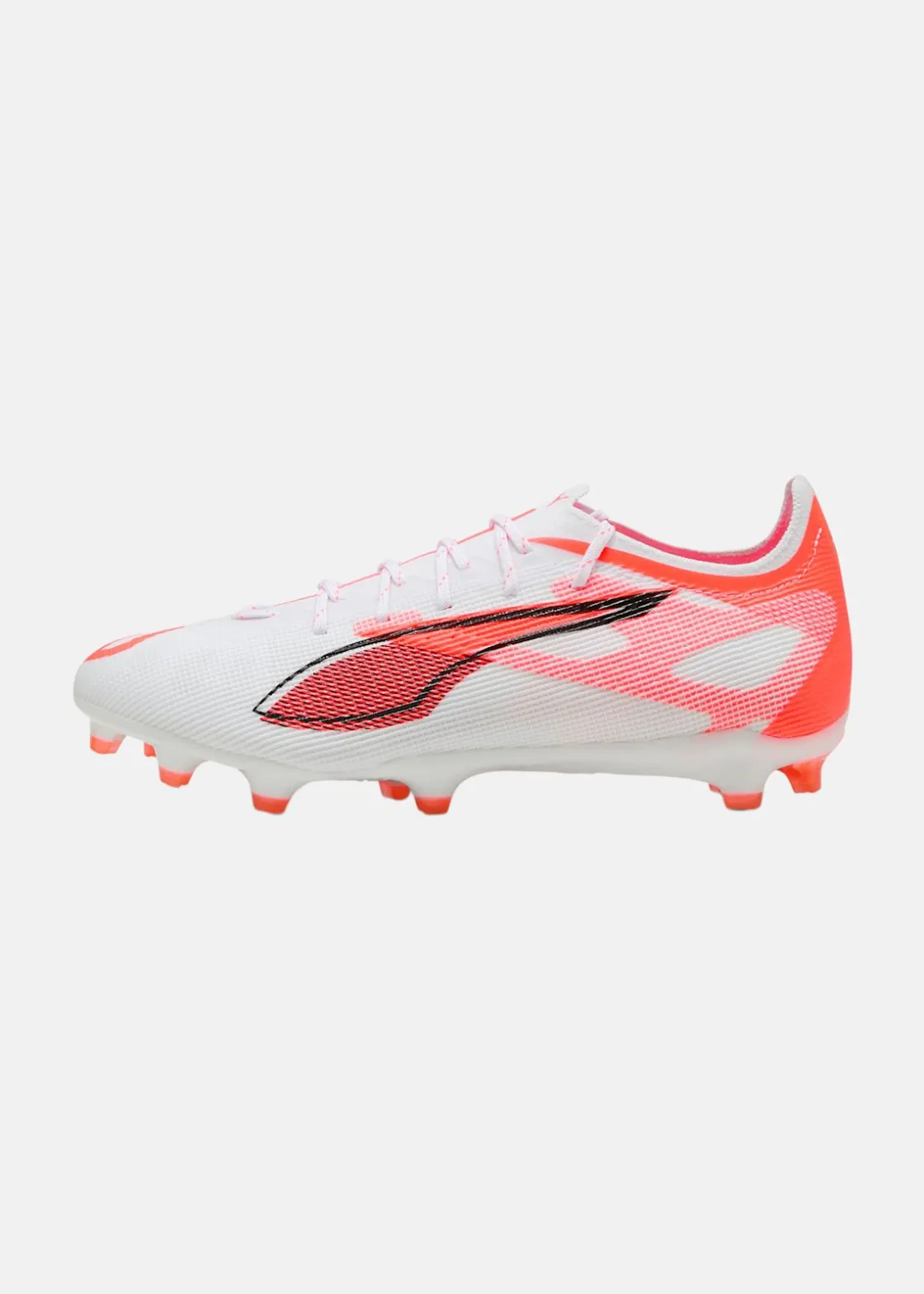 Online Puma ULTRA 5 PRO FG/AG PUMA White-PUMA Black-Glowing Red