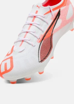 Online Puma ULTRA 5 PRO FG/AG PUMA White-PUMA Black-Glowing Red