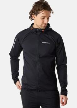 Sale Swedemount Ultra Light Running Jacket Black/Orange