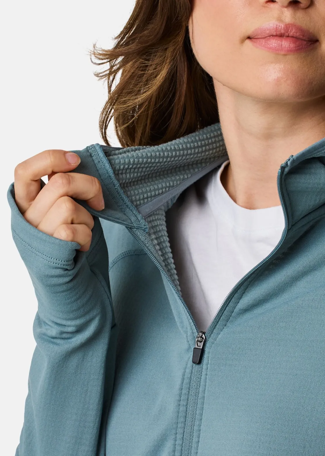 Swedemount Ultra Light Tech Midlayer Hood W Sage Green