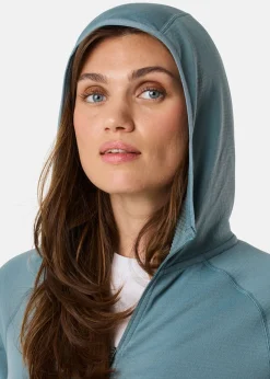 Swedemount Ultra Light Tech Midlayer Hood W Sage Green