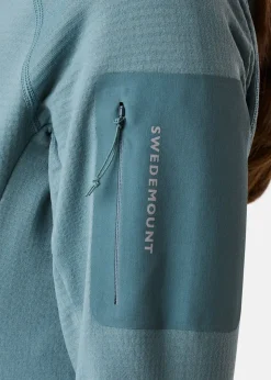 Swedemount Ultra Light Tech Midlayer Hood W Sage Green