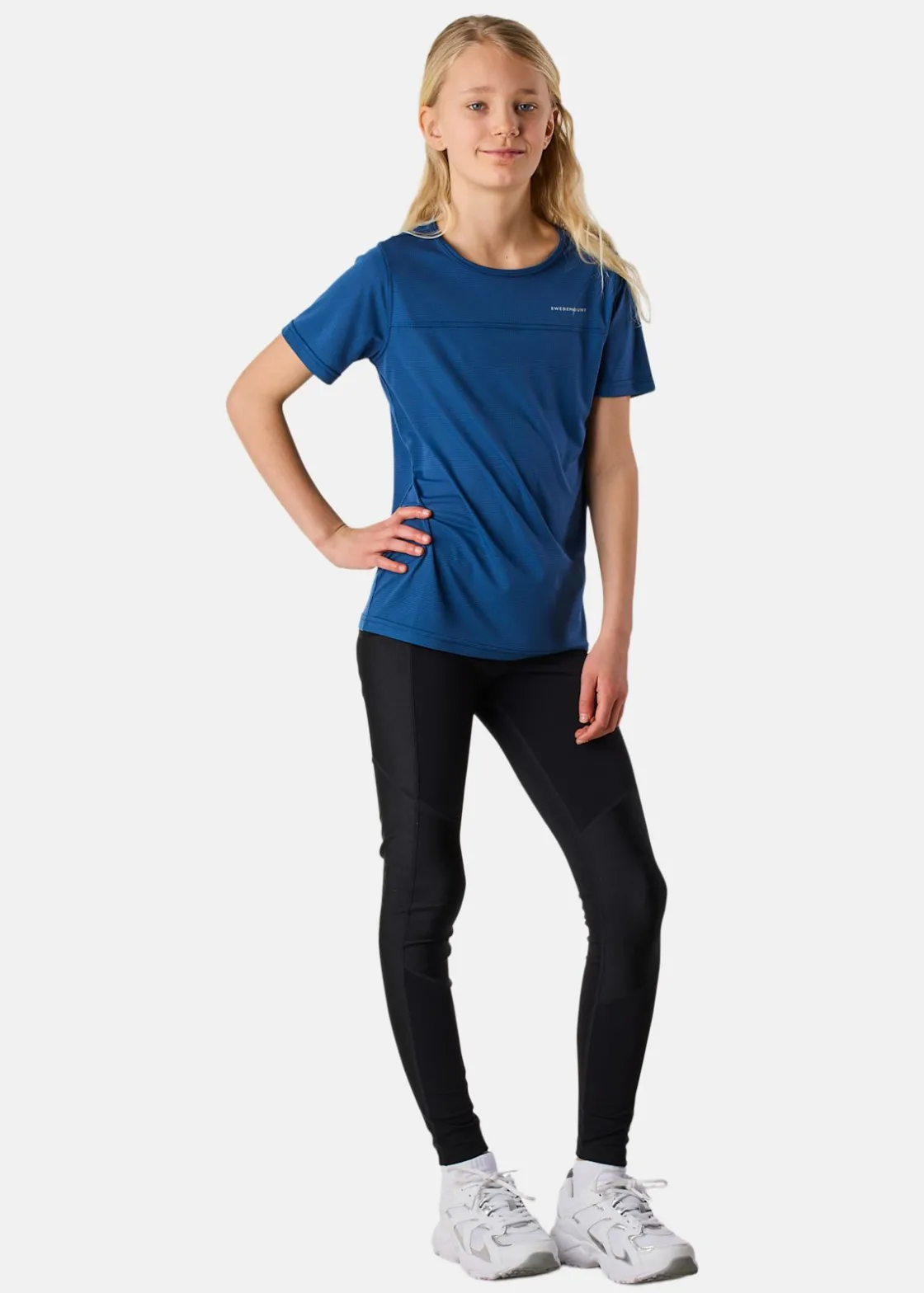 New Swedemount Ultra Light Tee Boy Denim Blue