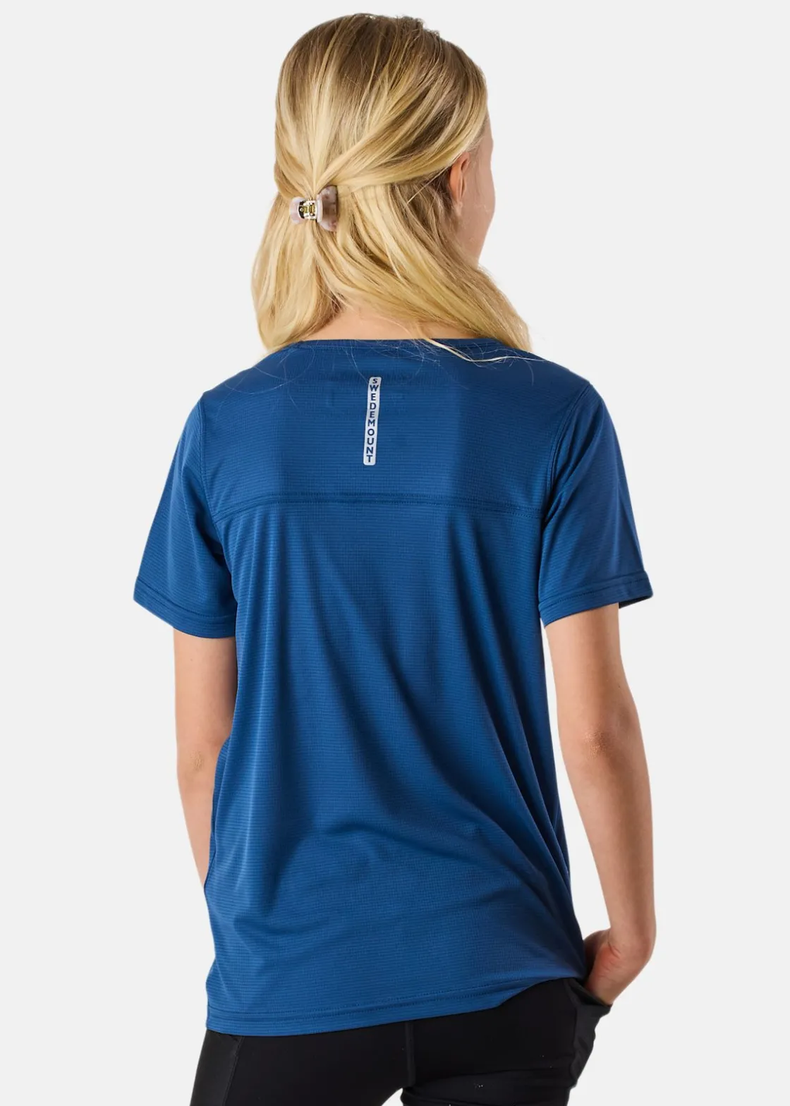 New Swedemount Ultra Light Tee Boy Denim Blue