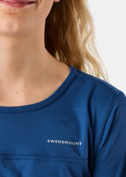 New Swedemount Ultra Light Tee Boy Denim Blue
