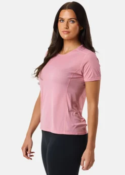 New Swedemount Ultra Light Tee W Dusty Rose