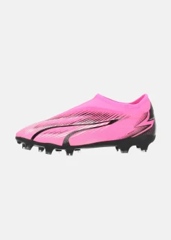 Sale Puma ULTRA MATCH LL FG/AG Jr Poison Pink-PUMA White-PUMA Black