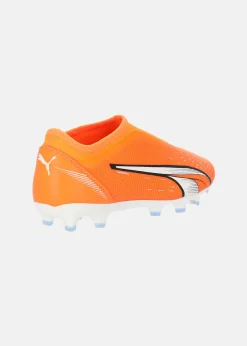 Best Puma ULTRA MATCH LL FG/AG Jr Ultra Orange-PUMA White-Blue Glimmer