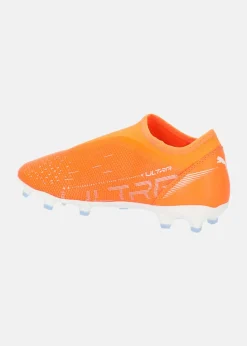 Best Puma ULTRA MATCH LL FG/AG Jr Ultra Orange-PUMA White-Blue Glimmer