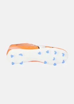 Clearance Puma ULTRA PLAY FG/AG Jr Ultra Orange-PUMA White-Blue Glimmer