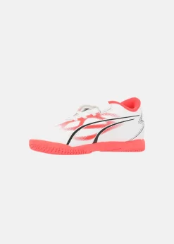 Best Puma ULTRA PLAY IT V Jr PUMA White-PUMA Black-Fire Orchid
