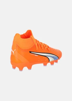Online Puma ULTRA PRO FG/AG Jr Ultra Orange-PUMA White-Blue Glimmer
