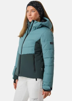 New Swedemount Vail Ski Jacket W Dusty Seaweed/Cedar Green